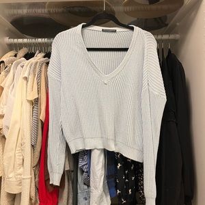 Brandy Melville oversized crop sweater